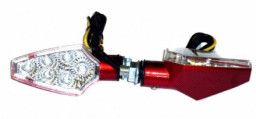 указатели поворота светодиодные (пара) MINI-S-LED-10 универсальные