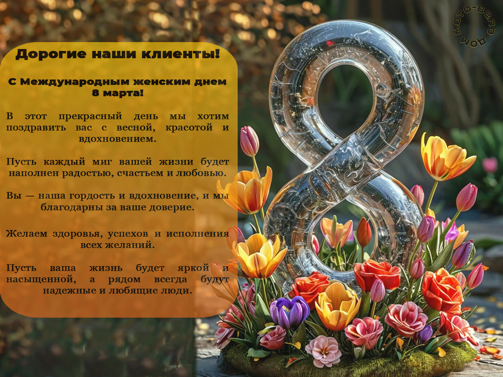 С 8 марта!