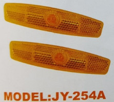 катафот на спицы JY-254A оранжевый пара