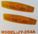 катафот на спицы JY-254A оранжевый пара