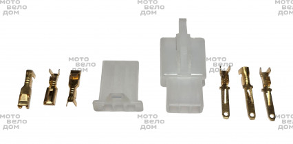 разъем электрический 3 х контактный (3 pin)