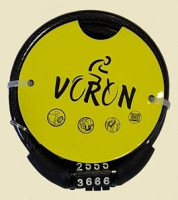 противоугонное устройство бренд "VORON" 87507: трос (замок кодовый) 8мм 100см