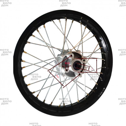 диск колесный R18 задний 2.15-18 (спицы) Regulmoto SPORT003