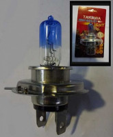 лампа головного света галоген H4 P43T (12V35W35) типа автомобильной синяя