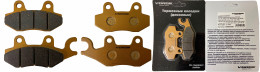 колодки тормозные дисковые NIRVANA, VOLCAN, Z50R, LX, Z1, Racer Enduro 150, Ranger 200, RC300-GY8A E
